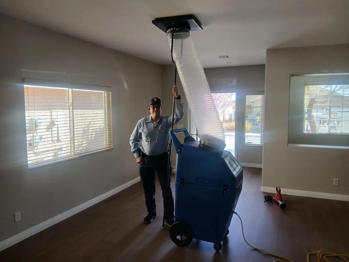 Professional Dryer Vent Cleaning work inside a Somers home